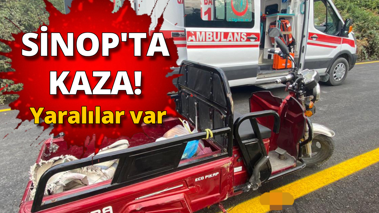 Elektrikli motosiklet yayaya çarptı:2 yaralı