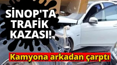 Yaşanan kaza trafiği felç etti