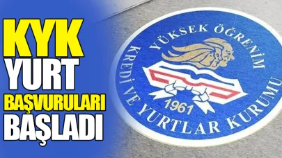 Bakanlık duyurdu: KYK yurt başvuruları resmen başladı