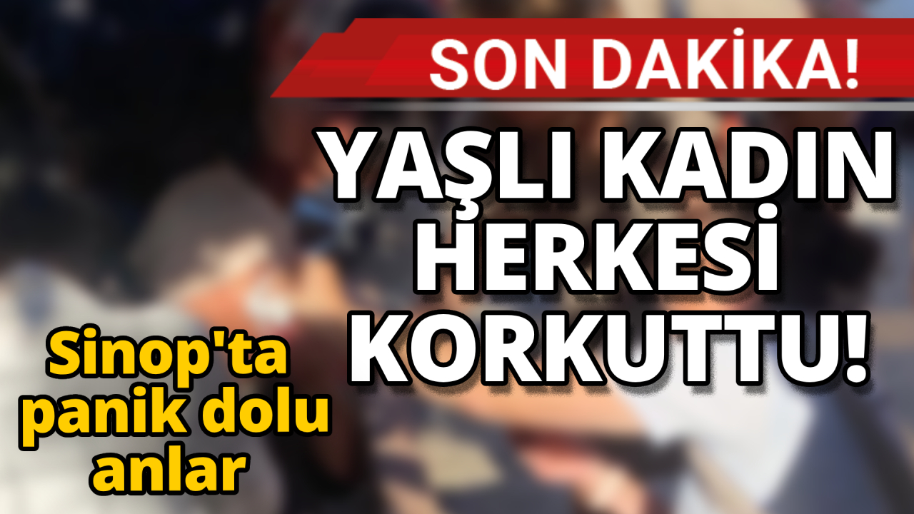 Her şey bir anda oldu