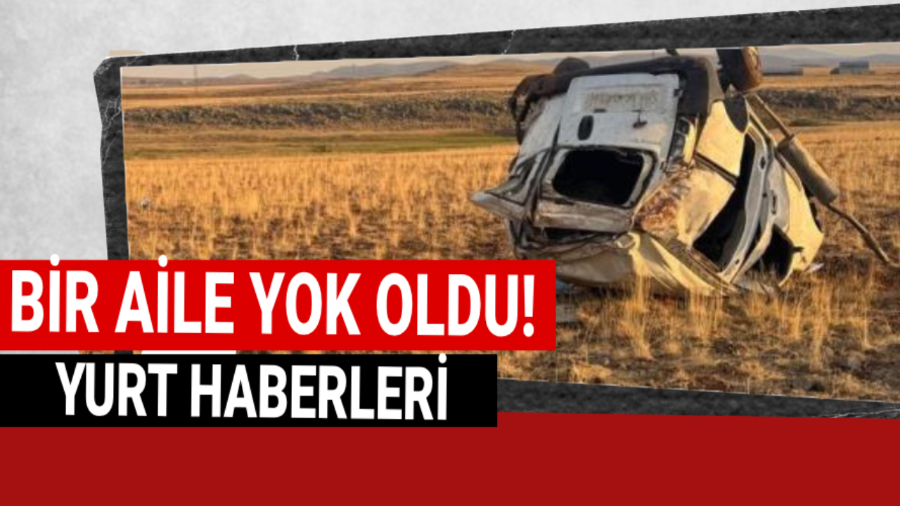 Katliam gibi kaza: 3 ölü, 1 yaralı
