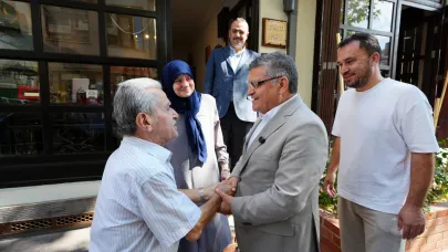 İlin Ahisi" seçilen Gürbüz'e Vali Özarslan'dan ziyaret
