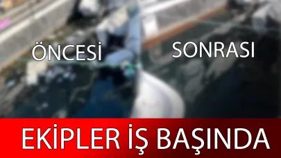 İç liman arındırıldı