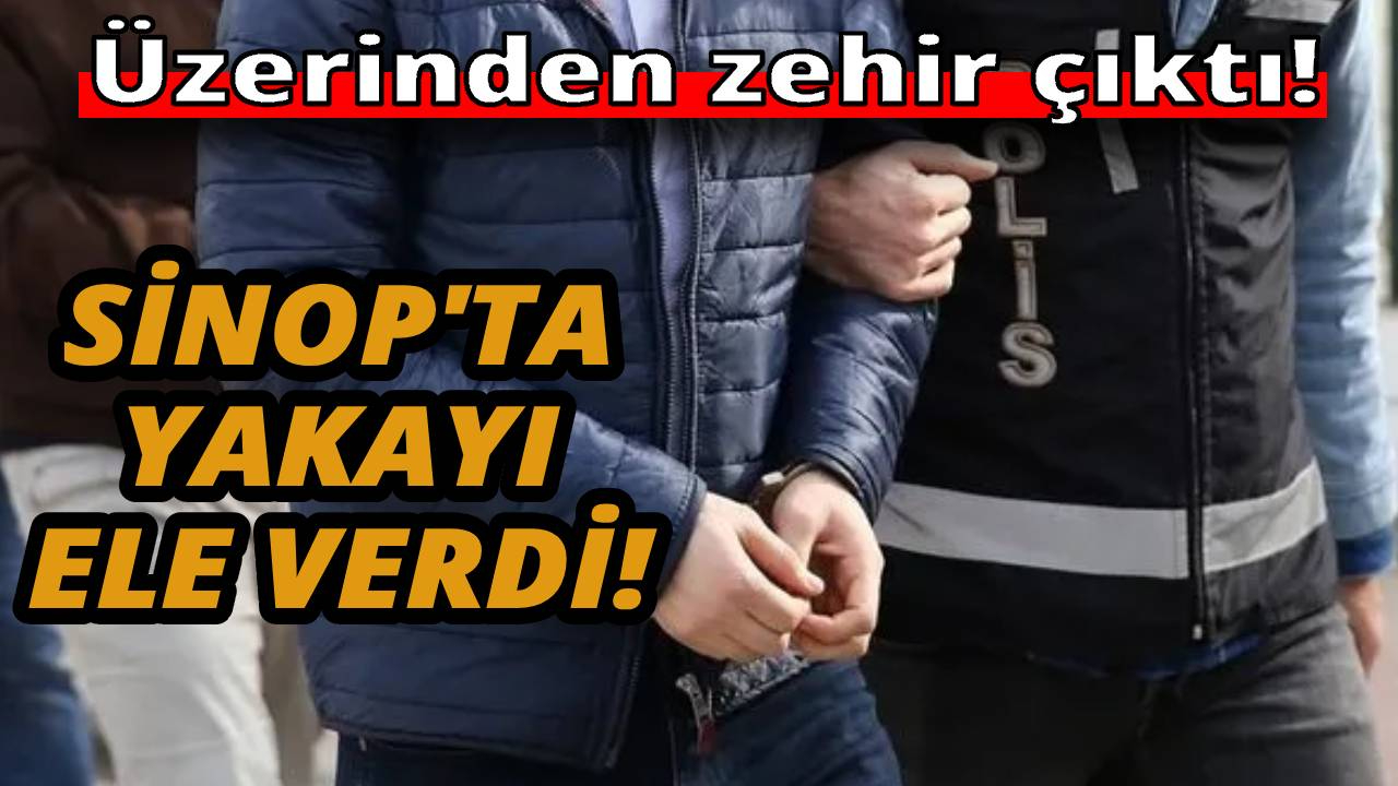 Sinop'ta zehir operasyonu!