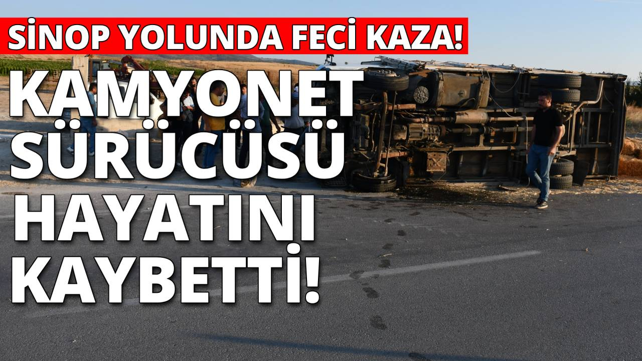 Traktör ile kamyonet çarpıştı: 1 ölü, 3 yaralı