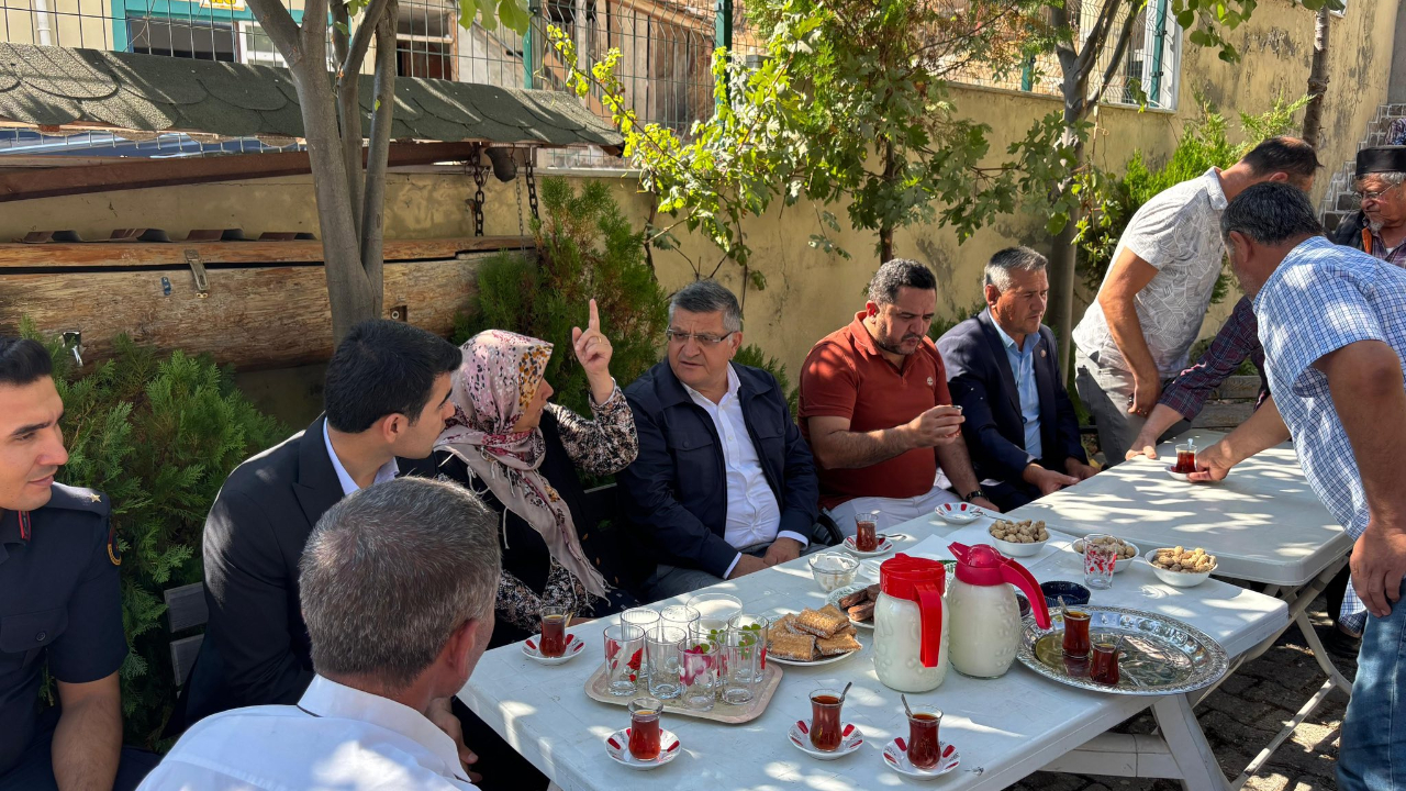 Vatandaşlar sorunlarını aktardı