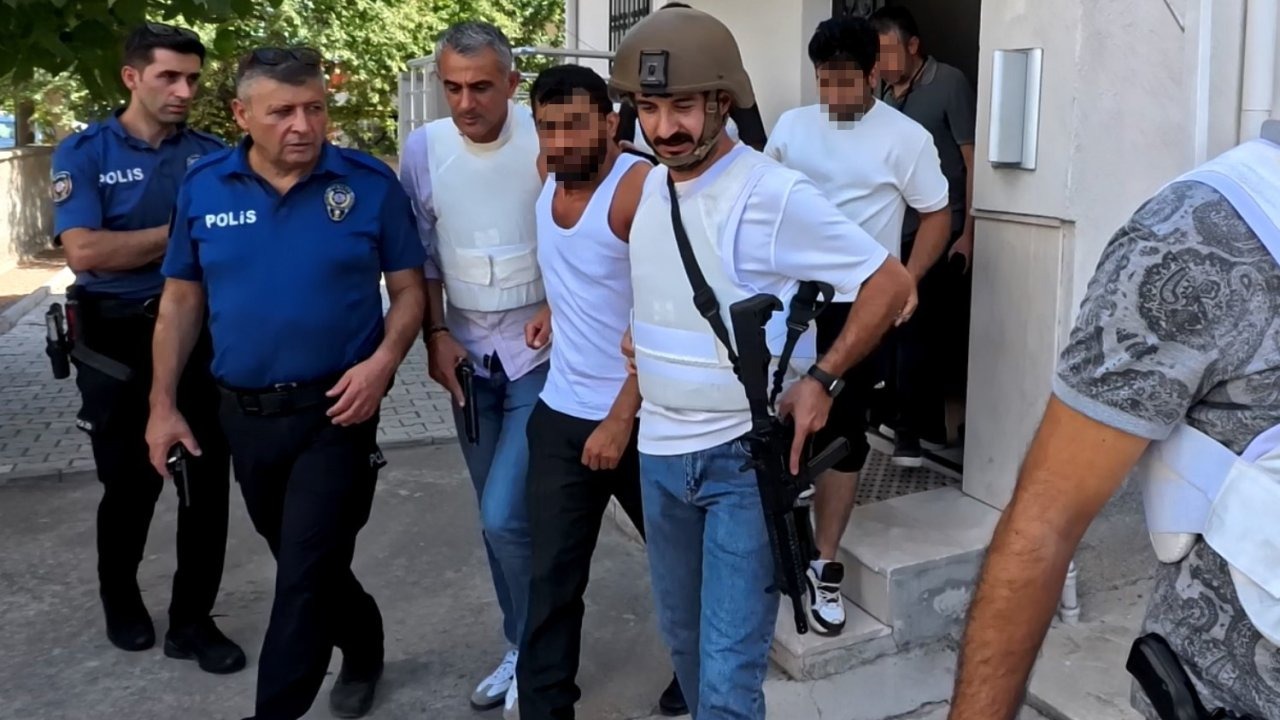 Eli tüfekli şahıs film sahnelerini aratmayan operasyonla böyle yakalandı