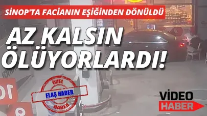 Geri gelen araç az kalsın ölüm getiriyordu! Panik anları kamerada
