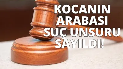 Eşine çarptı, ‘Silah’ sayıldı