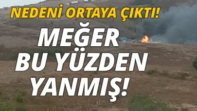 Büyük panik yaşatmıştı! Yangının nedeni ortaya çıktı