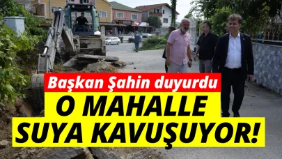 Yalı mahallesi can suyuna kavuşuyor