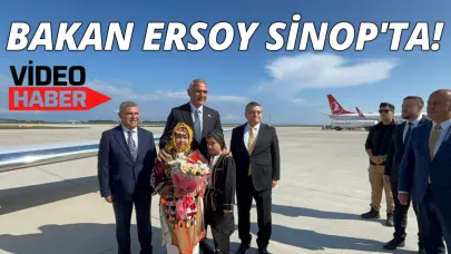 Bakan Ersoy, Sinop'a geldi