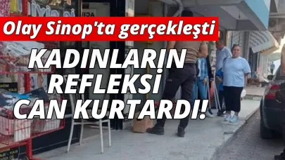 Dikkatleri olası kazayı önledi