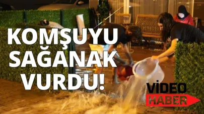 Caddeler göle döndü