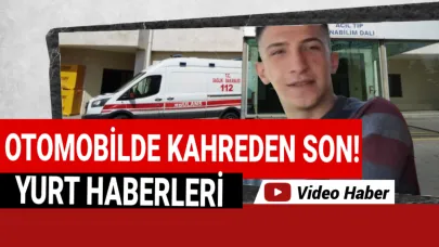 Genç arabasında ölü bulundu