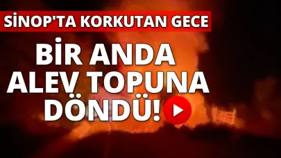 Seyir halindeki kamyonet işte böyle yandı