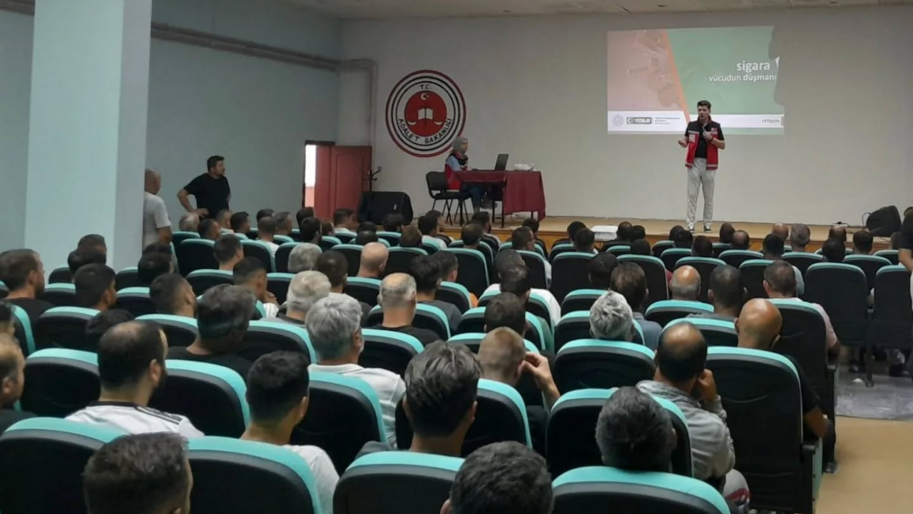 Boyabat’ta hükümlülere “Tütün Bağımlılığı” eğitimi