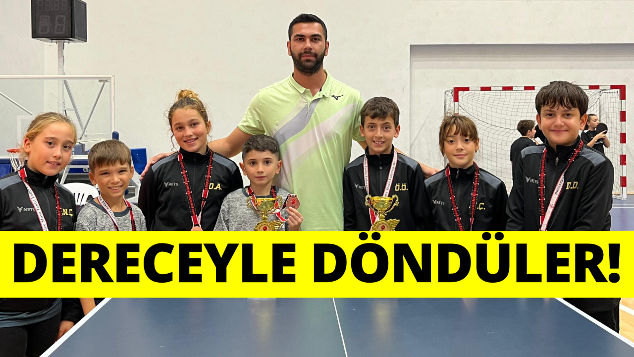 Sinoplu sporcular Çorum’dan dereceyle döndü