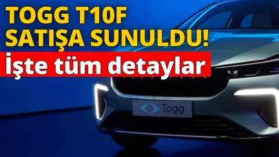 Togg T10F Türkiye'de satışa sunuldu