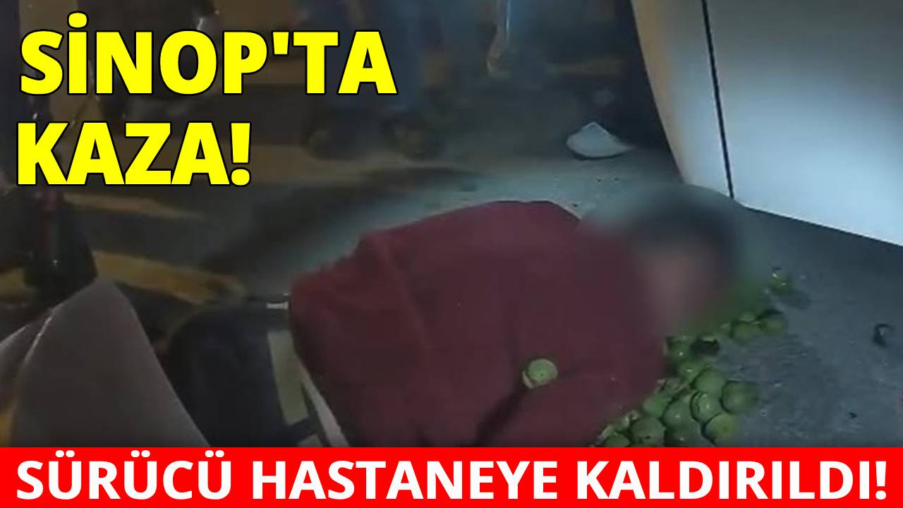 Sinop’ta elektrikli motosiklet devrildi: 1 yaralı