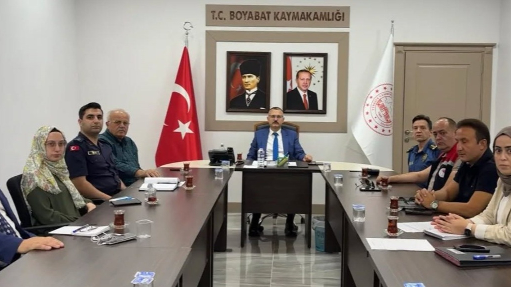Boyabat’ta panayır güvenliği masaya yatırıldı