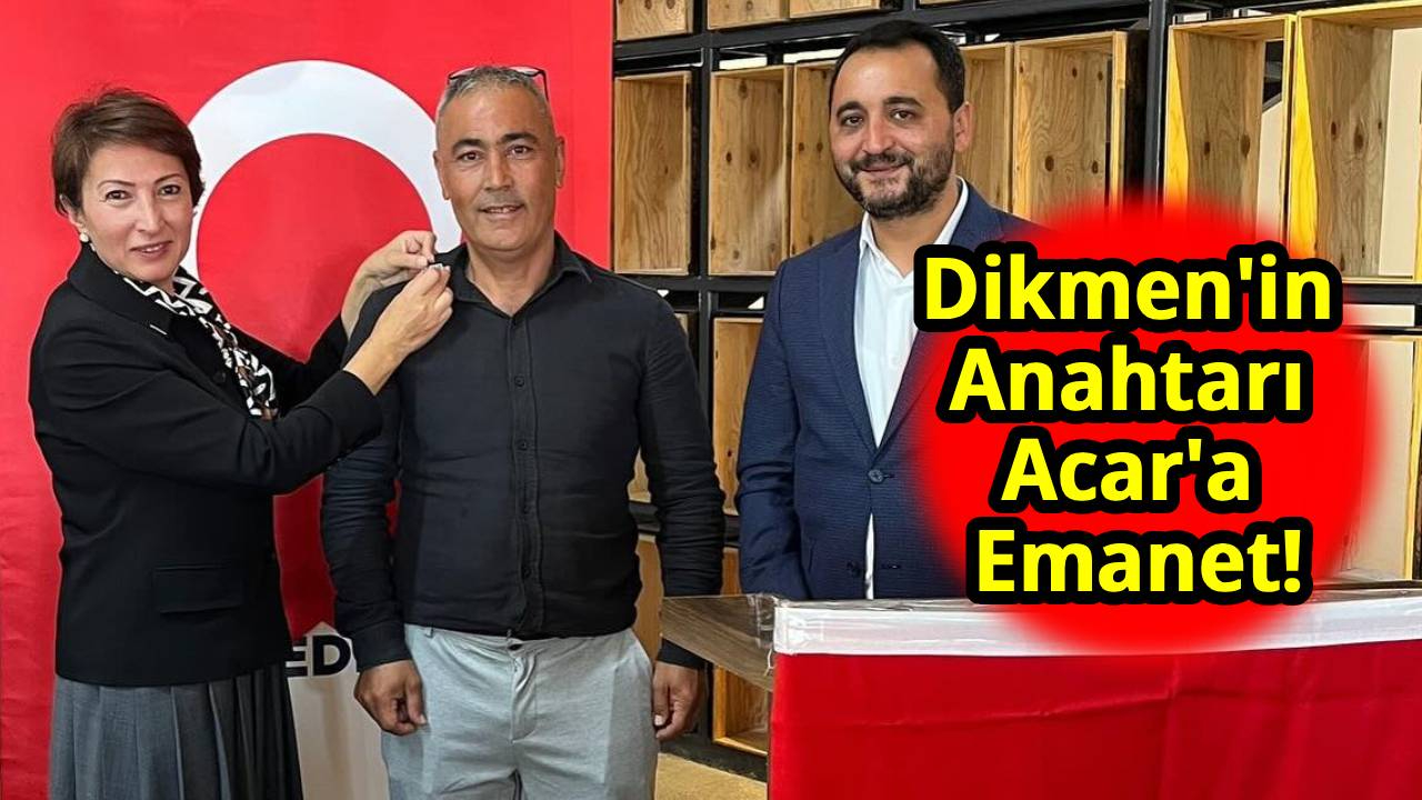 Anahtar Parti Dikmen İlçe Başkanlığına yeni atama!