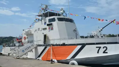 TCSG-72 Gemisi Sinop'ta halkın ziyaretine açılacak