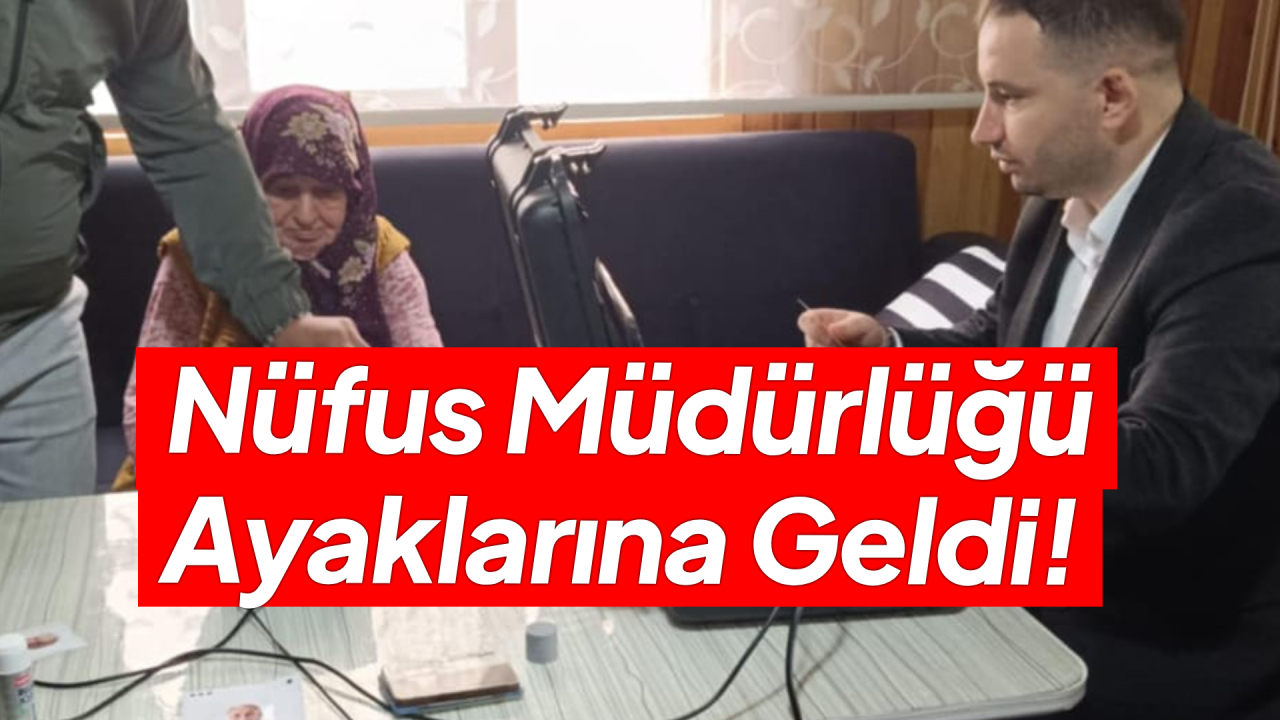 Kimlik kartı alamayanlara büyük kolaylık