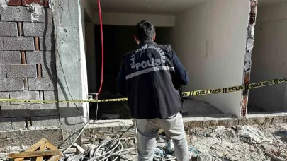 İnşaat halindeki apartmandan düşen kişi öldü