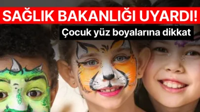 En riskli kimyasallar var! Yüz boyalarına dikkat
