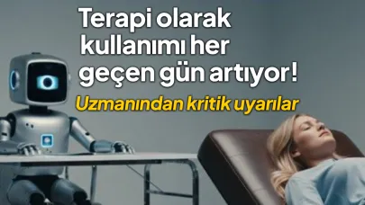 Yapay zeka terapi için kullanılıyor! Peki bu doğru mu ?