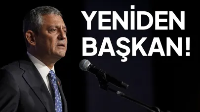 Özgür Özel yeniden CHP Genel Başkanlığına seçildi
