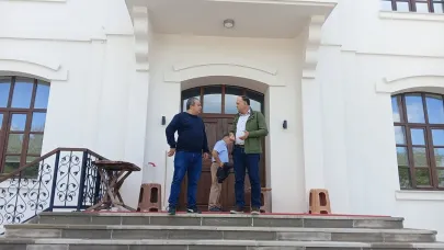 Eğitim yatırımları yerinde incelendi