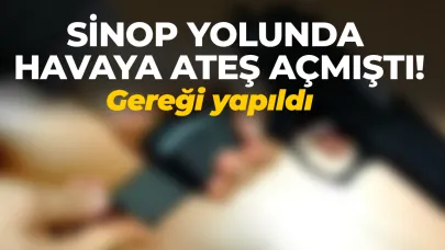 Silahlı maganda yakayı ele verdi