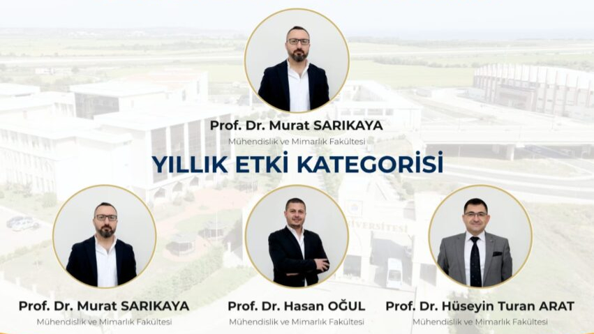 Sinop Üniversitesi akademisyenleri adını dünyaya duyurdu
