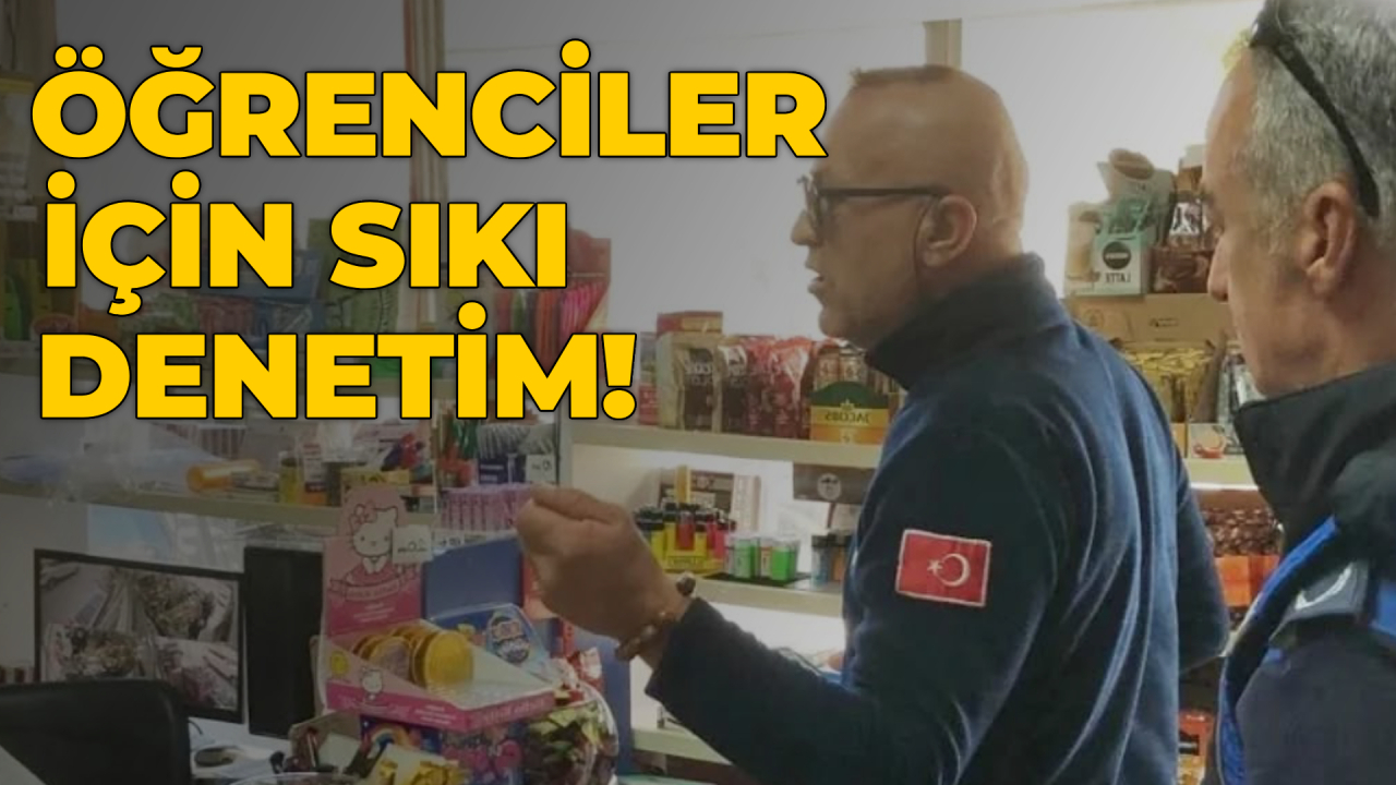 Sinop’ta okul çevreleri mercek altında