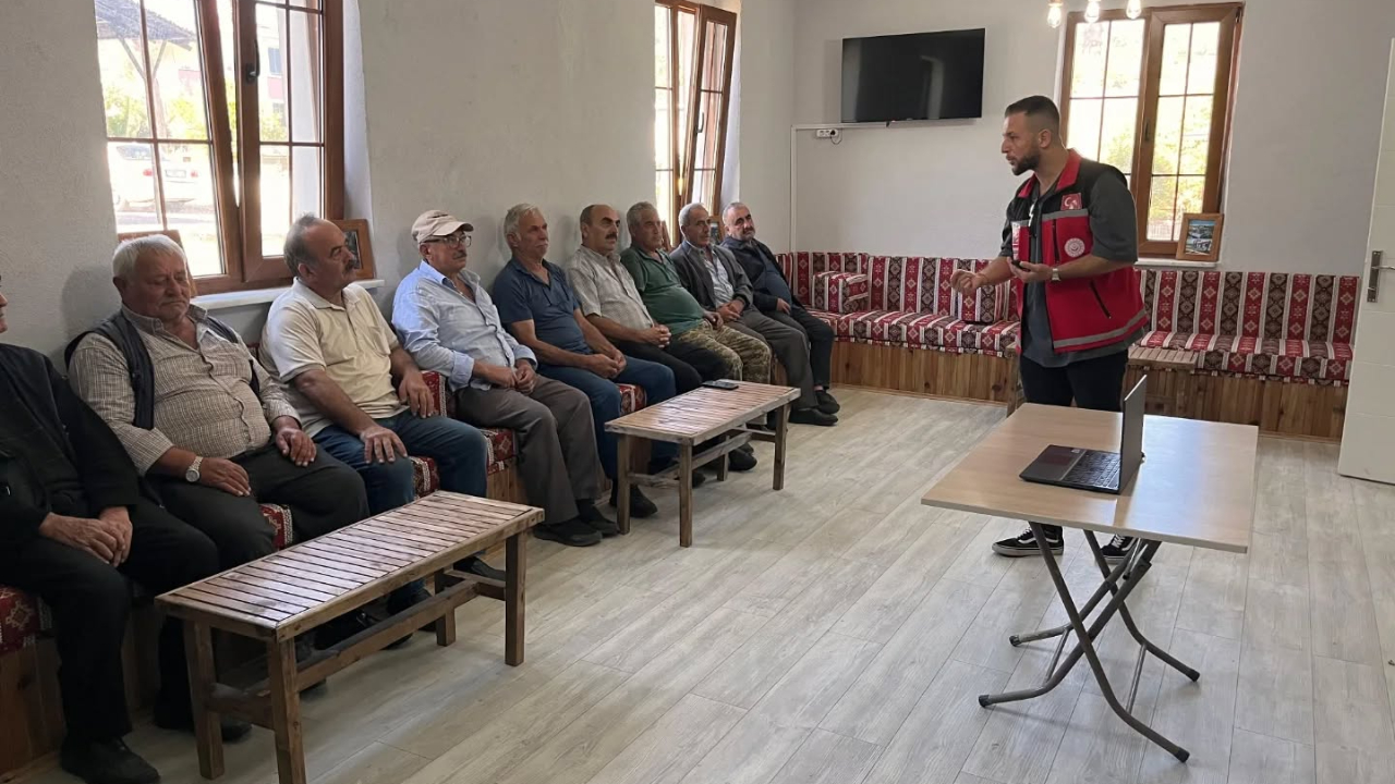 Köy sakinleri aile konusunda bilgilendirildi