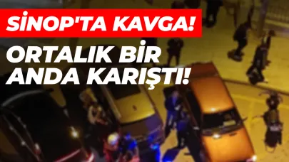 Sinop’ta kavga: Polis ekipleri müdahale etti