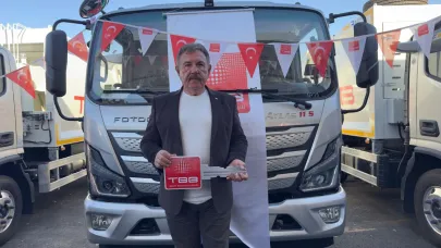 TBB'den ilçeye hibe araç desteği!