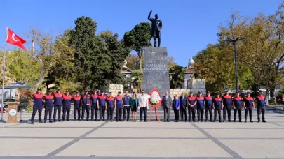 Sinop’ta İtfaiyecilik Haftası dolayısıyla tören düzenlendi