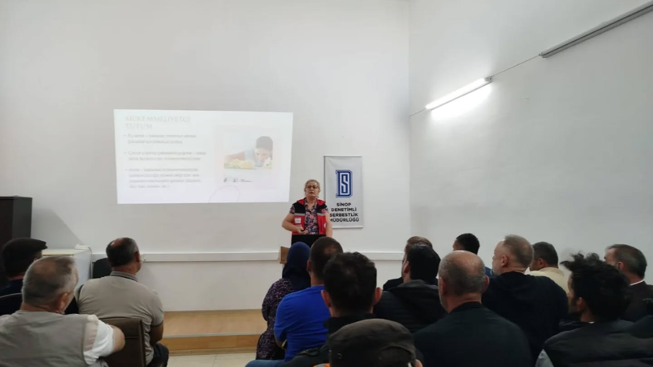 Sinop’ta yükümlülere çocuk yetiştirme eğitimi