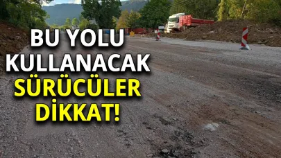 Şelale yolunda bakım ve onarım mesaisi!
