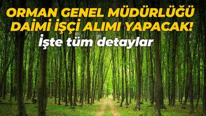 OGM'den daimi işçi alımı! Detaylar açıklandı
