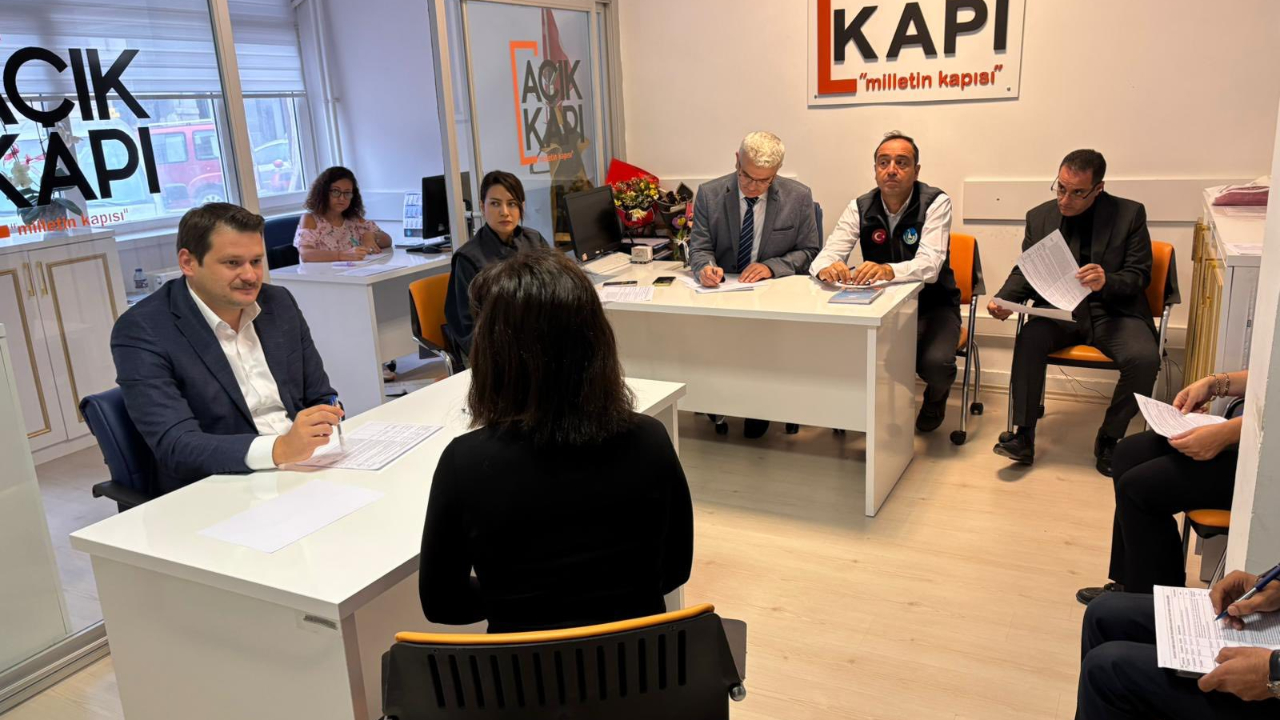 Vatandaşların istek ve talepleri dinlendi
