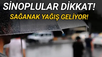 Sağanak yağmur geliyor! Tedbirinizi alın!