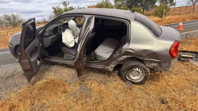 Tekirdağ’da otomobiller çarpıştı: 3 yaralı