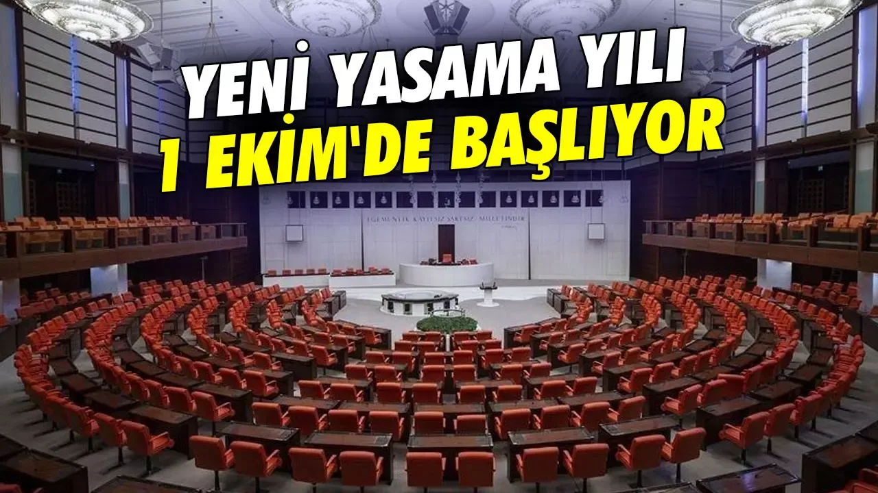 TBMM’de yeni yasama yılı başlıyor