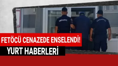 Jandarma cenazede kelepçeledi