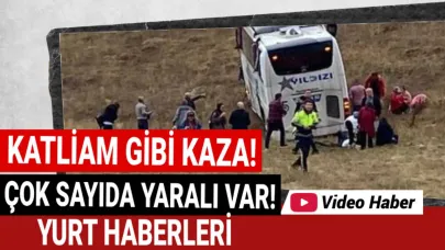 Otobüs ile tır çarpıştı: 3'ü ağır 18 yaralı