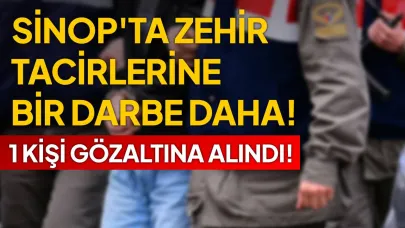 Sinop'ta 149 gram kubar esrar ele geçirildi
